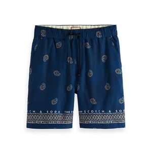 NWT Scotch & Soda Spaced Paisley Casual Bermuda Shorts Size Medium